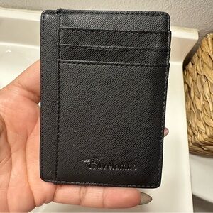 Travelambo Minimalist Leather Slim Wallet